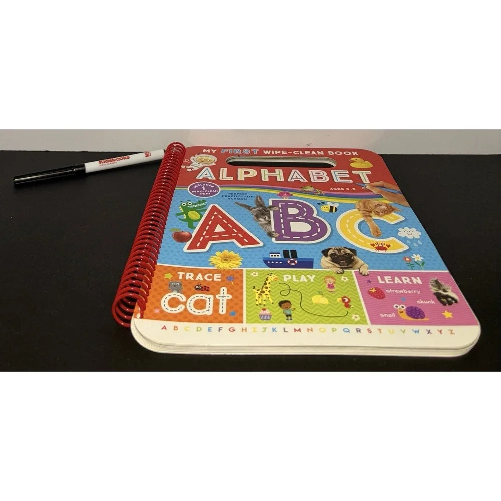 My First Wipe-Clean: Alphabet-Teacher-Approved Activities to Help Kids Trace ABC